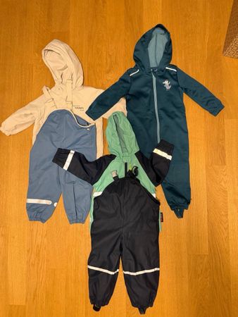 Kids Rain Gear Set - size 86/92