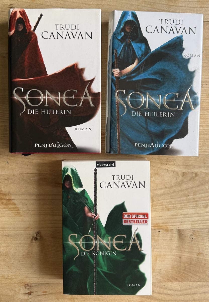 Bücher: Buchreihe: Sonea, von Trudi Canavan – Neu (gemäss Beschreibung) aus Richterswil von Nathan_adler