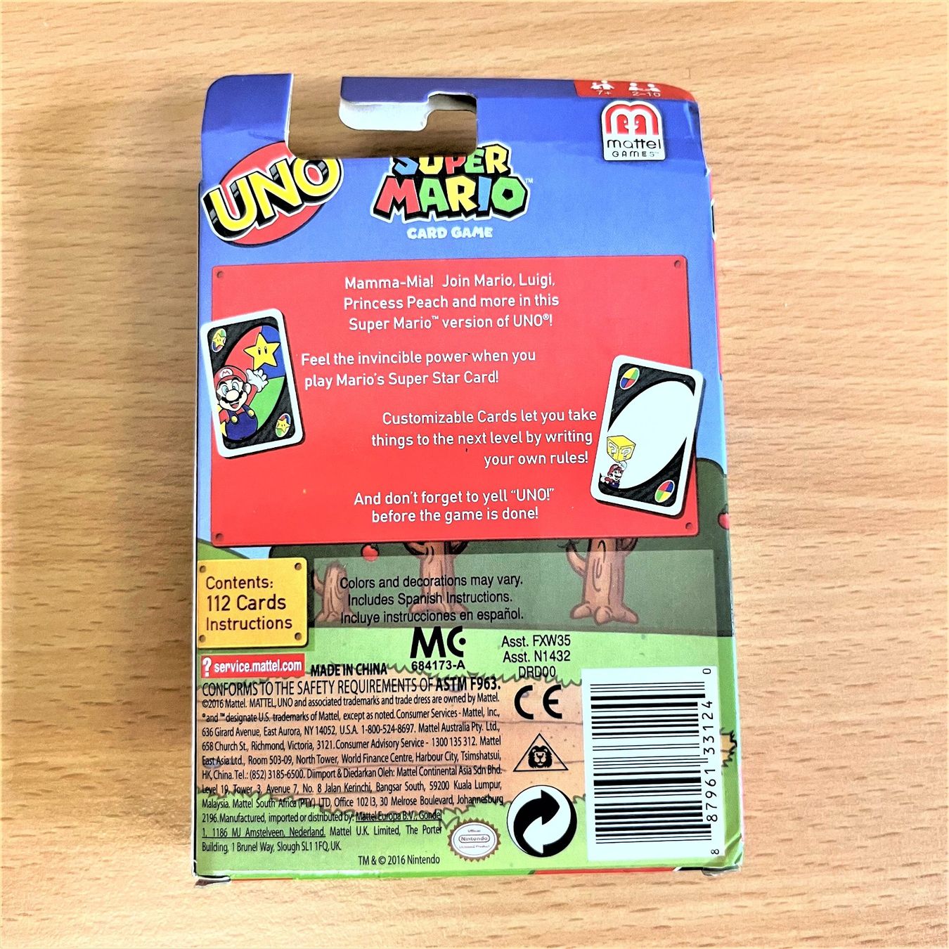 Spiele: UNO - Kartenspiel - Super Mario – Neu (gemäss Beschreibung) aus Amlikon-Bissegg von allerlei-versand 2