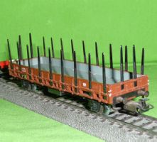 DB Rungenwagen Typ Rmms Märklin 4607 mit Baujahr  1957 glt*