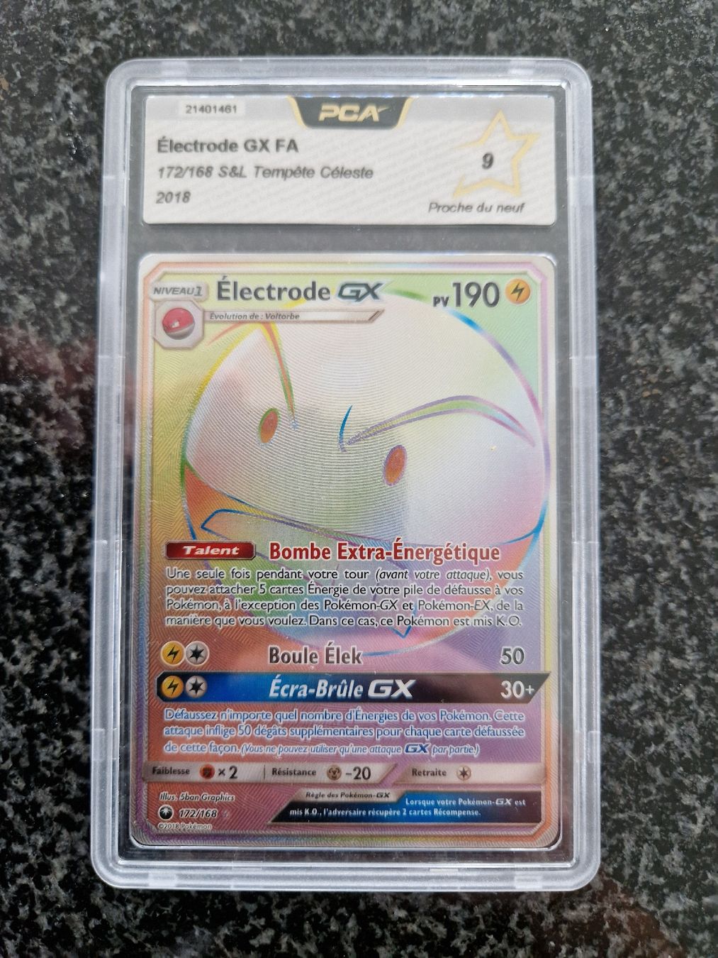 Pokémon Carte collezionabili: Electrode GX FA 172/168 - PCA 9 - FR – Nuovo (secondo la descrizione) da Romont FR venduto da raj_sjv9