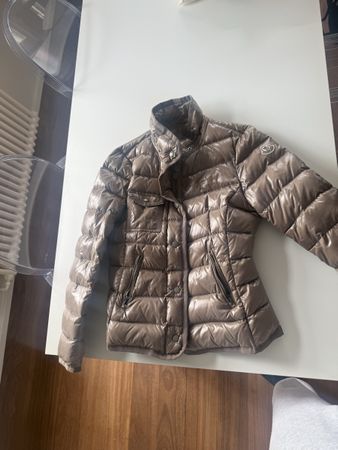 Moncler Women's Padded Down Jacket, Size Small, Brown