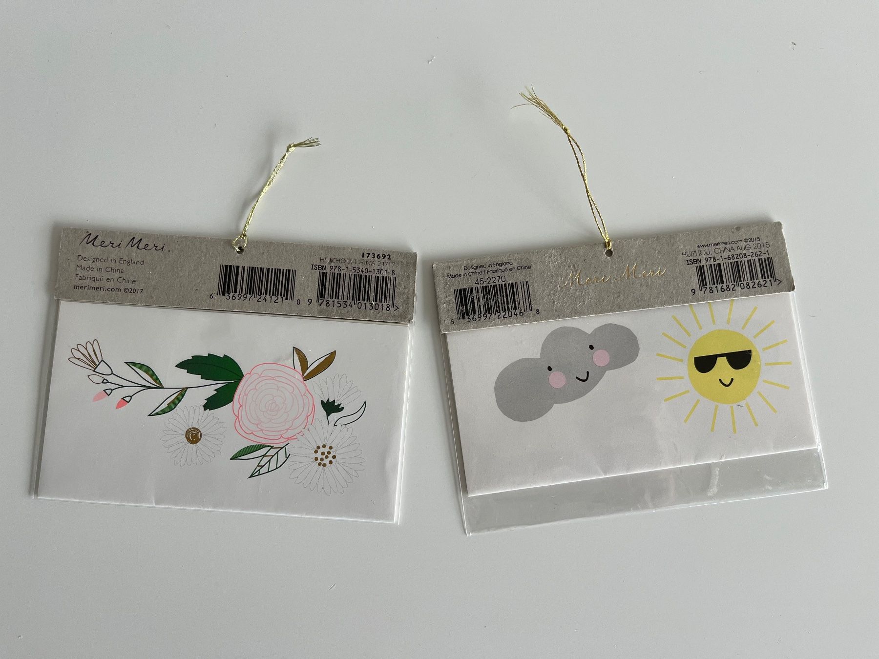 Aufkleber: MERI MERI Tattoos - 2 Pack - NEU – Neu und originalverpackt aus Zollikofen von spunk65 1