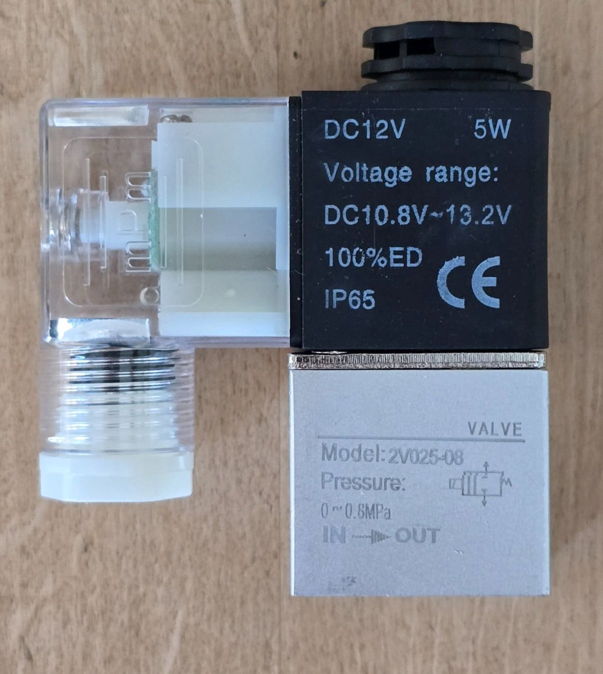 Elektronikbauteile: Pneumatisches Magnetventil, Zweiweg – Neu und originalverpackt aus Weingarten-Kalthäusern von rch_09