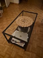 Beistelltisch Glas Metall