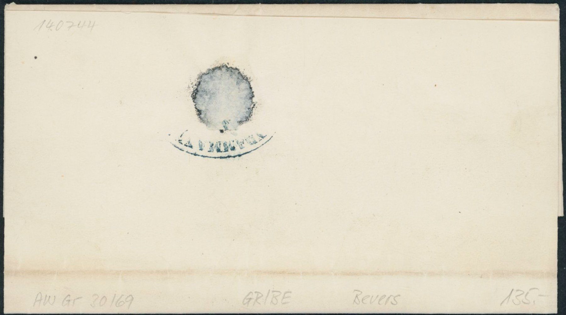 Alle Briefmarken: GR Bevers - Stabstempel - Brief – Gebraucht aus Schindellegi von leecollect 1