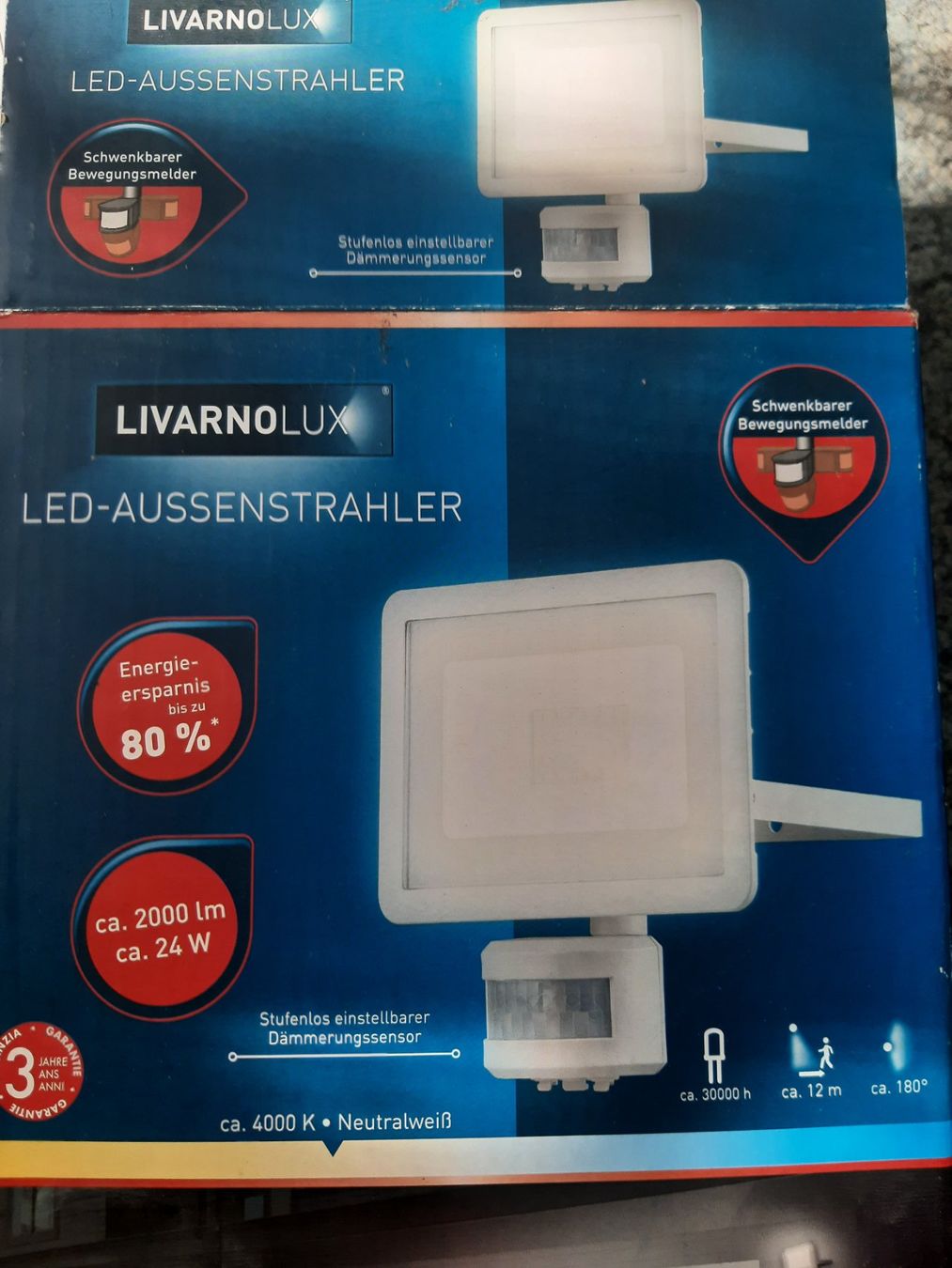 Lampen: LED-Aussenstrahler – Neu (gemäss Beschreibung) aus Sirnach von Lamach 4