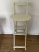 2 extravagante Barhocker cremeweiss