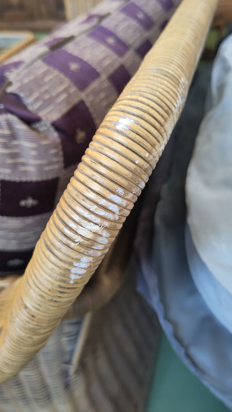 Divani: Rattan Lounge-Set, 7-teilig – Usato da Pratteln venduto da Cartonsducoeur_bl 8