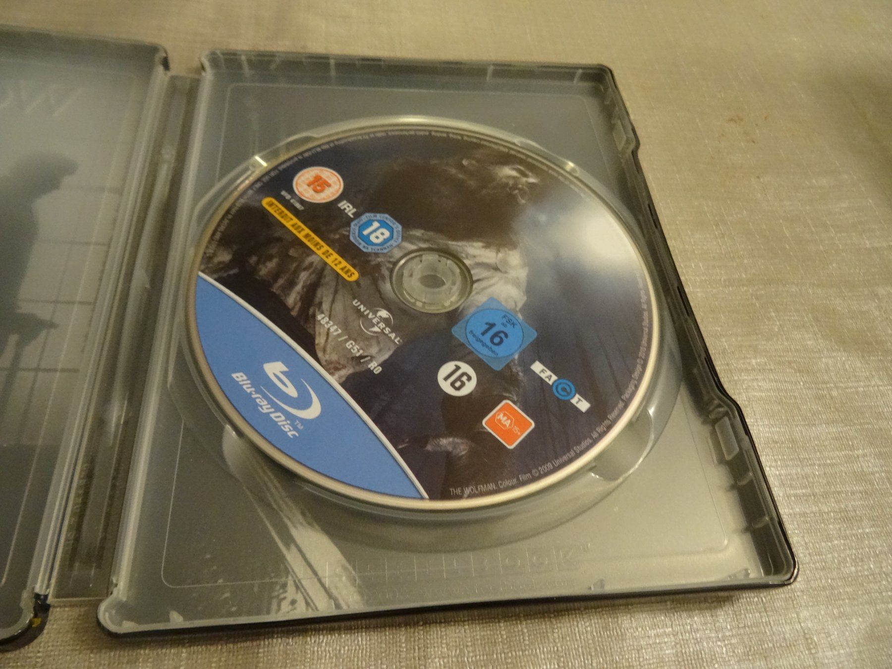 Tutti i DVDs: Wolfman - Extended Director's Cut - Blu-Ray Steelbook – Usato da Olten venduto da Disc-Verkauf 1