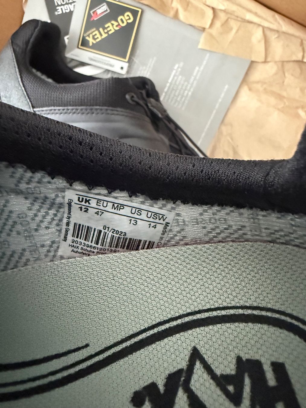 Haix Herrenschuhe: HAIX BLACK EAGLE TACTICAL 2.1 GTX LOW/BLACK GR. 47 – Neu (gemäss Beschreibung) aus Rorbas von Schnappi86 6
