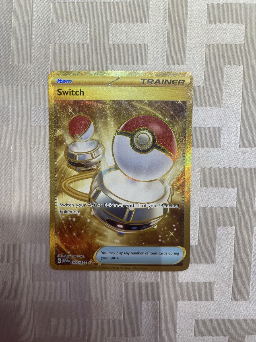 Pokémon Carte collezionabili: Pokémon MEW 151 Switch 206/165 – Nuovo (secondo la descrizione) da Cademario venduto da Yleeyle