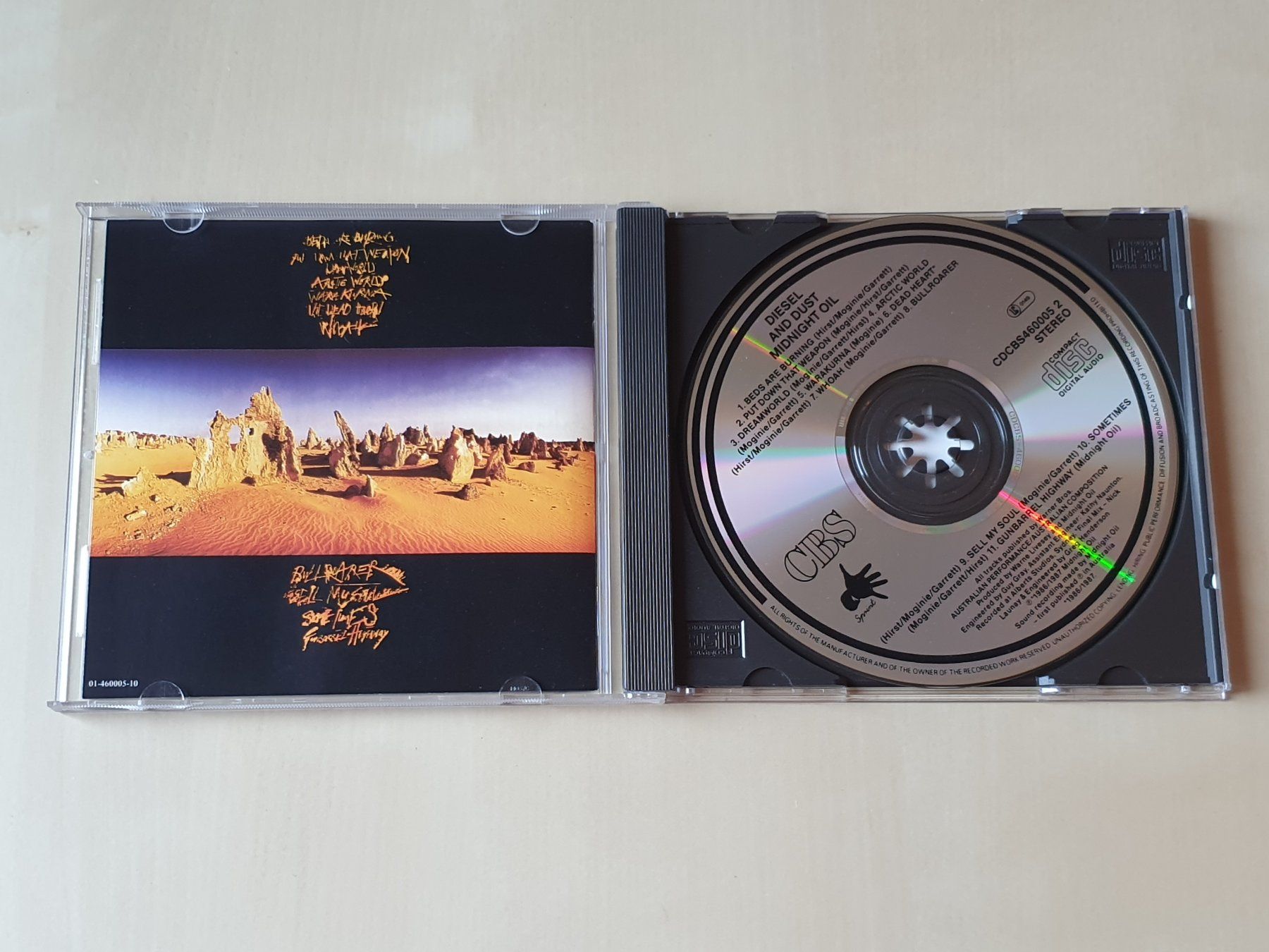 CDs: Midnight Oil Diesel and Dust – D'occasion à Stansstad par collectorsshop 2