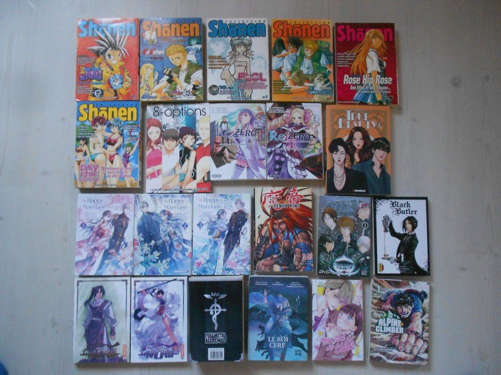 Fumetti: MANGA  -  22 Mangas divers – Usato da Bex venduto da Giorgiob