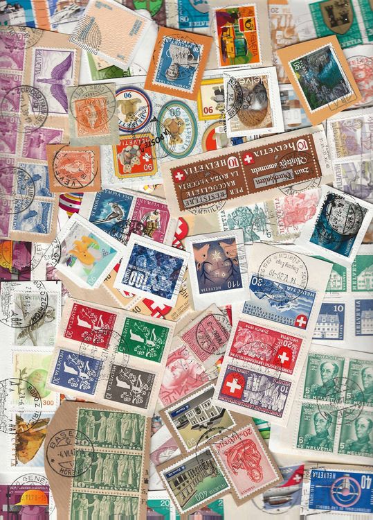 PAP01 - Lot de timbres CH à décoller (Neuf avec emballage d'origine) à ...