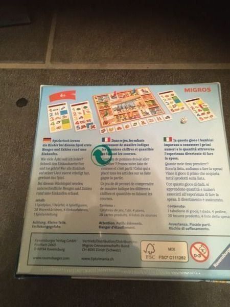 Giochi: Migros Ravensburger Spiel Einkaufen mach – Nuovo e nell'imballaggio originale da Bergdietikon venduto da antovale 1