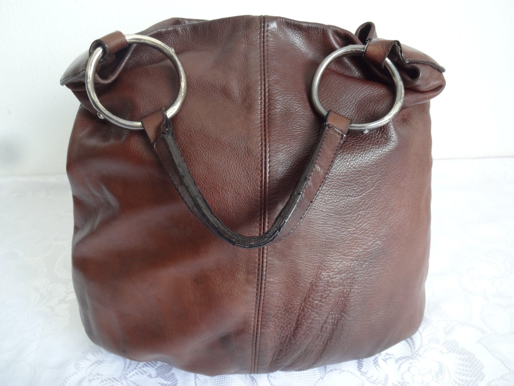 Navyboot Borse da donna: Orig." Navyboot "Echtleder Tasche – Usato da Frauenfeld venduto da rey06 3