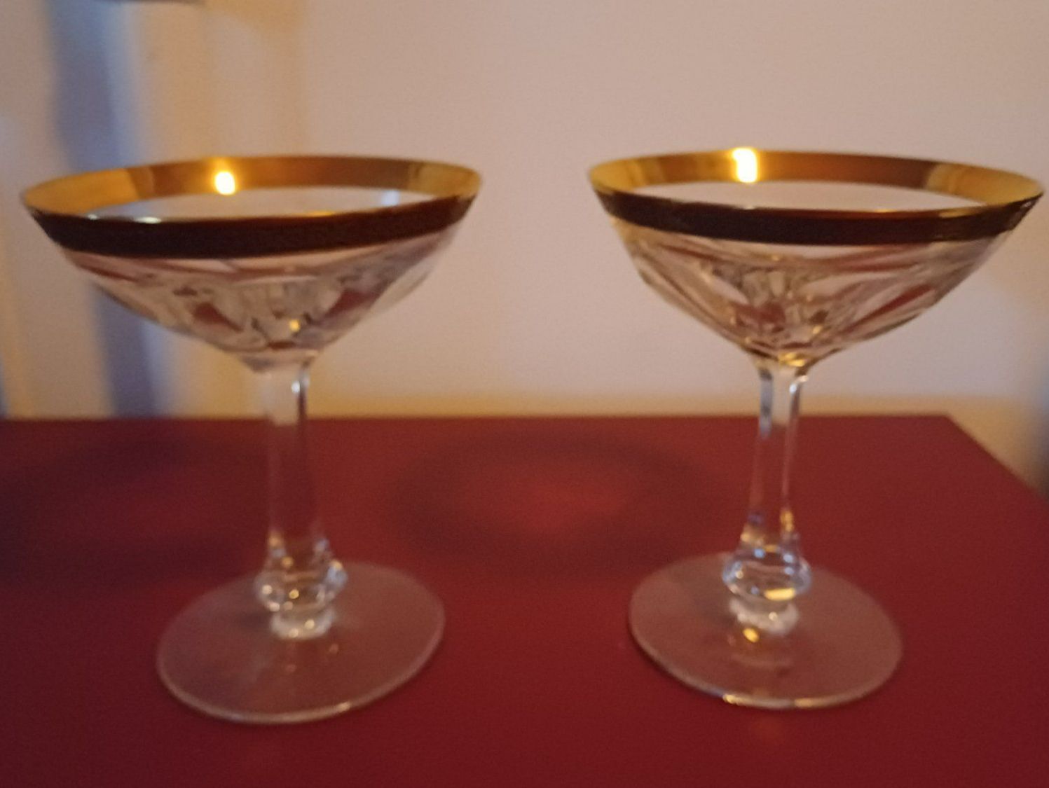 Moser Bicchieri: Moser Champagner Gläser Lady Hamilton – Usato da Winterthur venduto da Ennidora