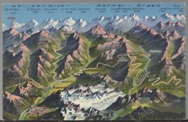 Waliser und Berner - Alpen