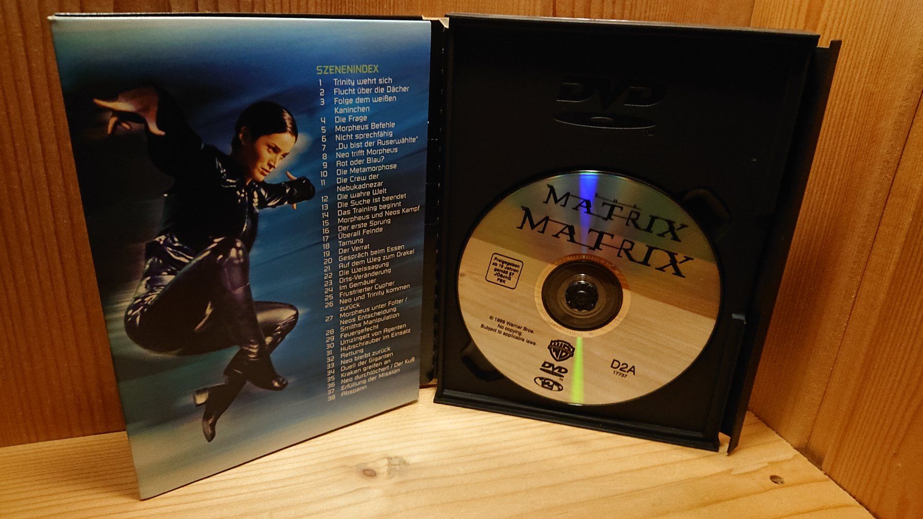 Alle DVDs: MATRIX 1 bis 3 auf DVD – Gebraucht aus Wilderswil von Exebub 3