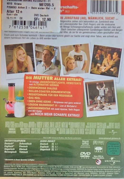 Tutti i DVDs: Beim ersten Mal - (extra lang & ungeschützt!) – Nuovo e nell'imballaggio originale da Wahlen b. Laufen venduto da Cg10 1