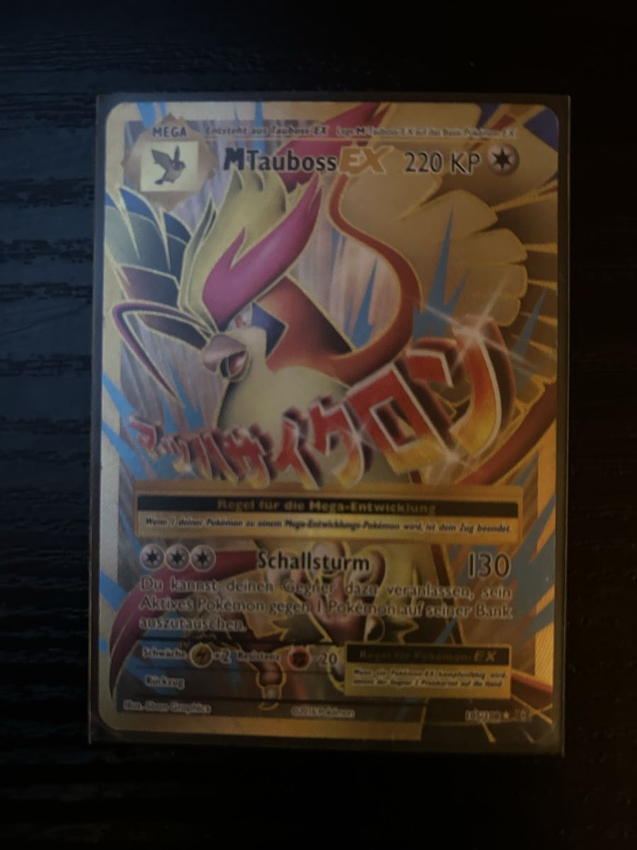 Pokémon Sammelbilder & Trading cards: M Tauboss Ex – Neu (gemäss Beschreibung) aus Biberist von urb_vcc9 1