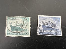 Berlin West 1955 Nr. 126-127 gest.   (5621)