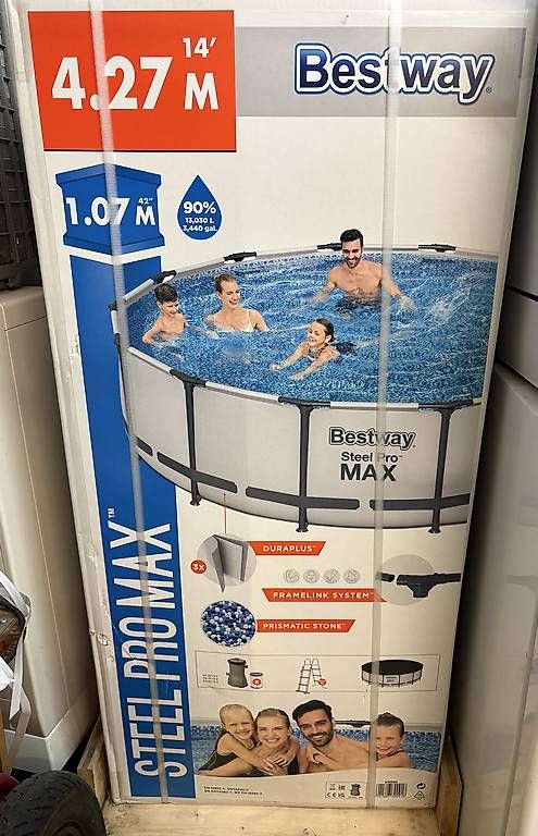 Bestway Schwimmbad: Neuer Pool Best Way original verpackt – Neu und originalverpackt aus Beringen von vuko3000