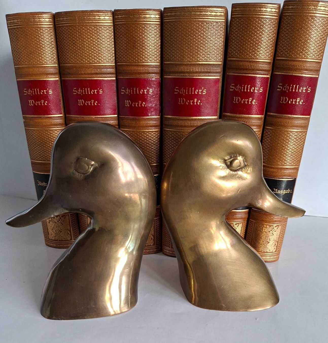 Altro in Decorazioni & Accessori: 2 Vintage Messing oder Bronze Enten Buchstütze ohne Bücher – Usato da Opfikon venduto da Diversamente 1