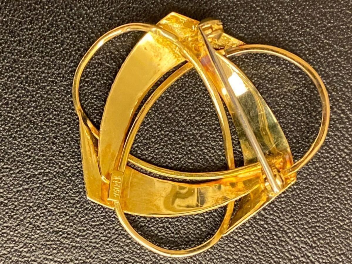 Spille & Fermagli: Brosche Gold, aus den 60er – Usato da Zürich venduto da leo0105 2