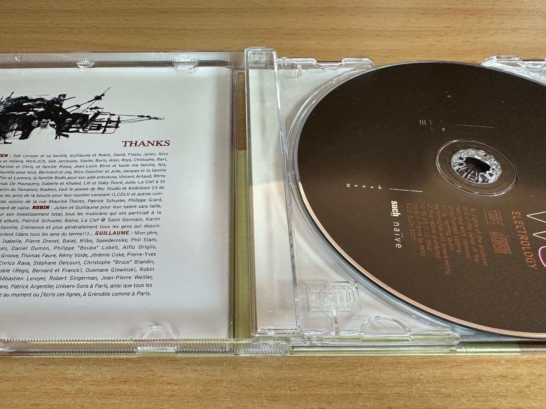 CD: Wise – Electrology – Usato da Rikon im Tösstal venduto da Alpenmutz 2