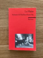 La Haine - Taschenbuch Französischer Roman Reclam