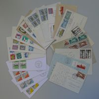 1939-2001, Pro Patria: 20 Briefe +TOLLE STEMPEL +BÜRGENSTOCK