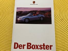 Porsche Boxster Verkaufsprospekt 20 Seiten August 1996