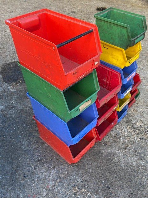 Contenitori & Simili: Sortimo - Boxen / Plastikboxen / Lagersichtkasten Lagerboxen – Usato da Neudorf venduto da Siola71 1