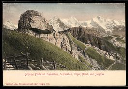 Schynige Platte, Gummihorn, Schreckhorn,