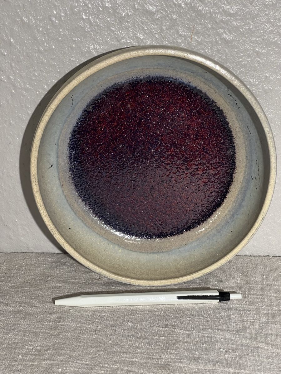 Teller: Assiette creuse en grès émaillé, Ove THORNBLAD, 1985 – Gebraucht aus Genève von DELIRBEADS 5