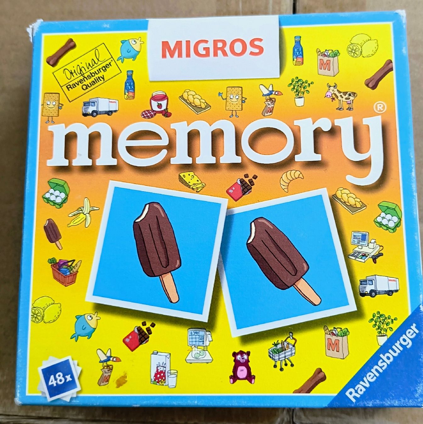 Ravensburger Giochi: Migros Memory - Ravensburger - Komplett – Usato da Oberweningen venduto da Bumblebee2