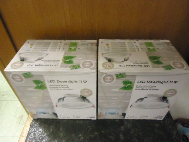 Lustres & lampes de plafonds: 2-LED Downlight 11W Deckenbeleuchtung – Neuf (Voir description) à Zürich par liquidation-cobra 5