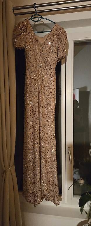 Vestiti: Abendkleid gold gr. 36  – Usato da Zell ZH venduto da fil_zw9l 1