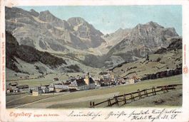 Schöne alte Postkarte ENGELBERG (OW) 1907