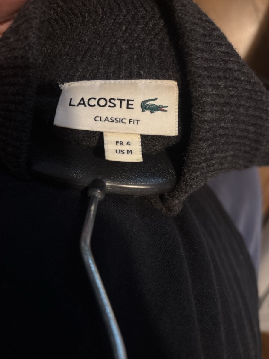 Lacoste Pullover & Sweatshirts: Lacoste Pullover mit Reissverschluss grau Grösse M – Neu (gemäss Beschreibung) aus Bern von M1uRic3 1
