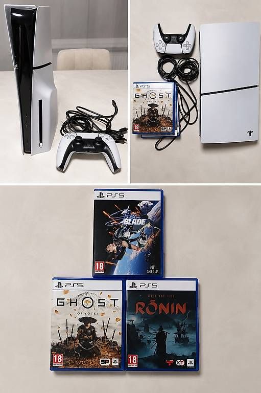 Konsolen: Vendo PS5 con lettore e 3 giochi  – Gebraucht aus Lumino von Gianco