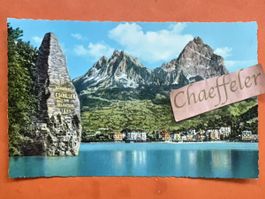 Ansichtskarte Schillerstein mit Brunnen Vierwaldstättersee