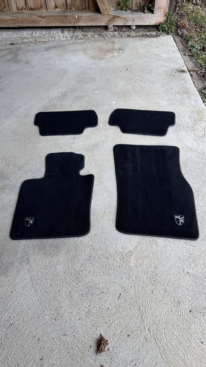 Teppiche / Matten: Mini F56, 4-teiliges Set, schwarze Fussmatten - NEU! – Neu (gemäss Beschreibung) aus Steckborn von Gtfourch