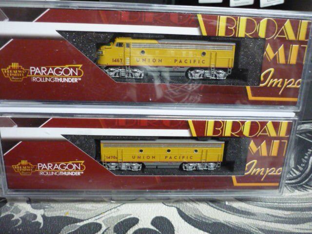 Locomotive Broadway Limited EMD F7 A/B Union Pacific N Scale (Neuf avec ...