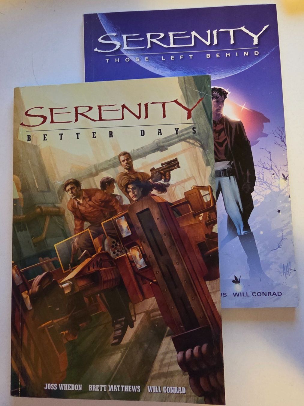 Fumetti: BDs duo Serenity "Better Days" et "Those Left Behind" – Usato da Genève venduto da BruceKampbell