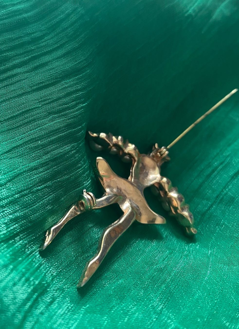 Broschen & Nadeln: RARITÄT - edle & antike Brosche Modeschmuck, 5x4cm – Gebraucht aus Winkel von ferrari2022 6