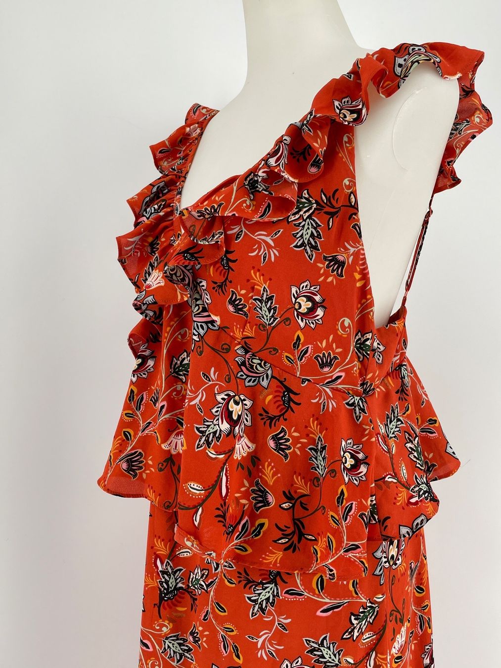 Vestiti: Blumenkleid mit Volant Gr. M/L – Usato da Auenstein venduto da moin. 3