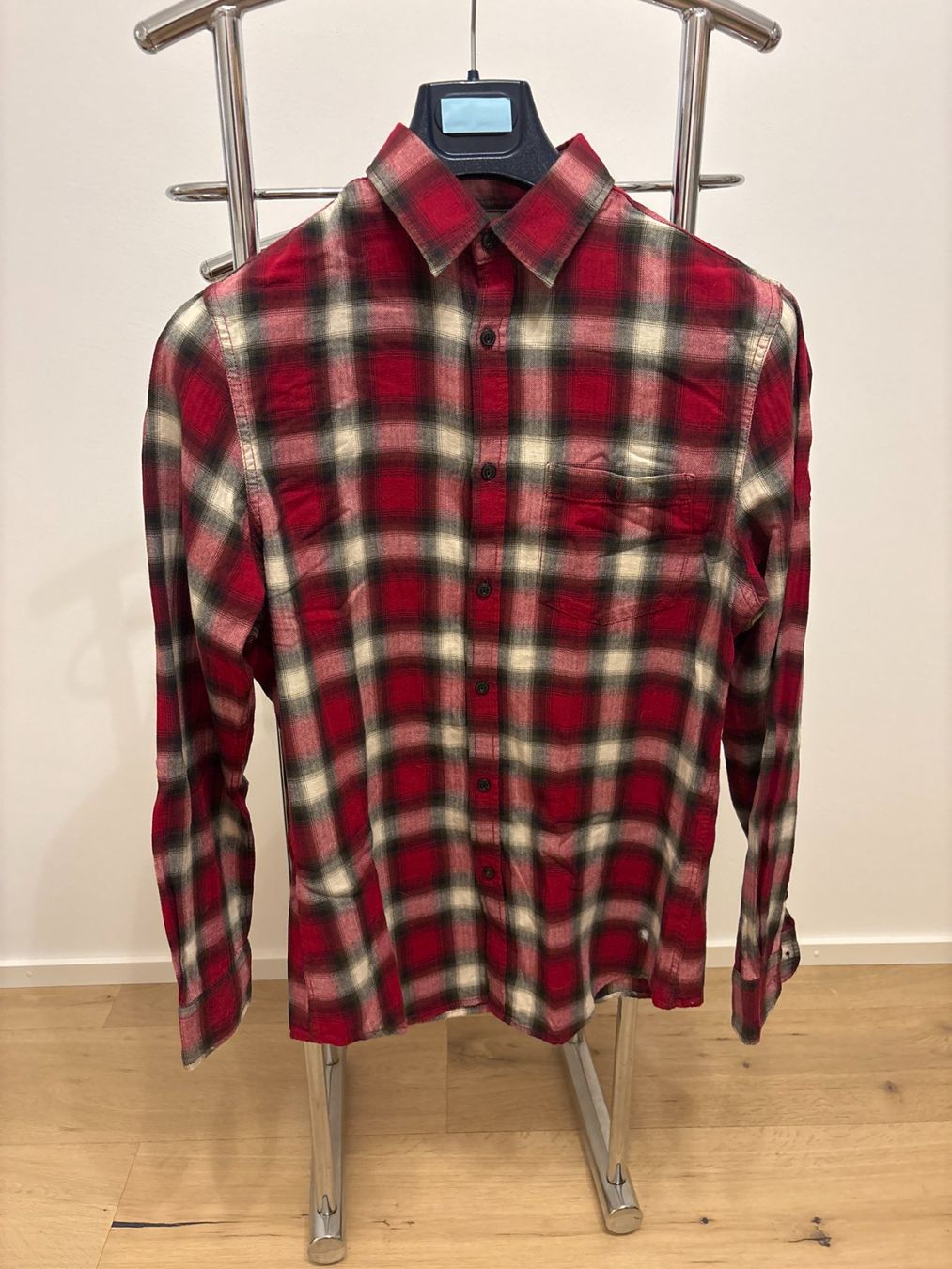 C&A Camicie: Rotes kariertes Flanellhemd C&A Gr. S – Nuovo (secondo la descrizione) da Fällanden venduto da ala_k7vk
